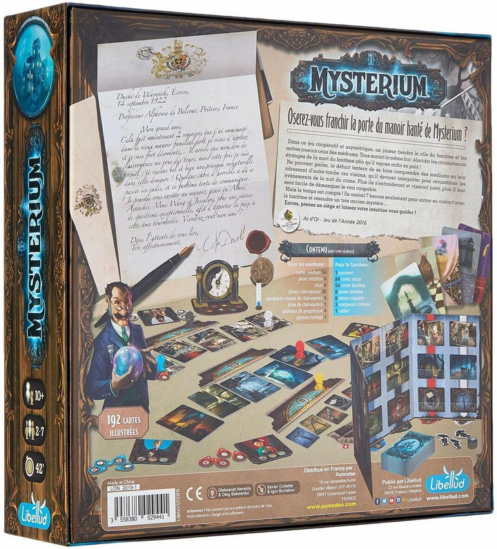 Asmodée LIBMYST01FR Mysterium Gesellschaftsspiel (französische Version)