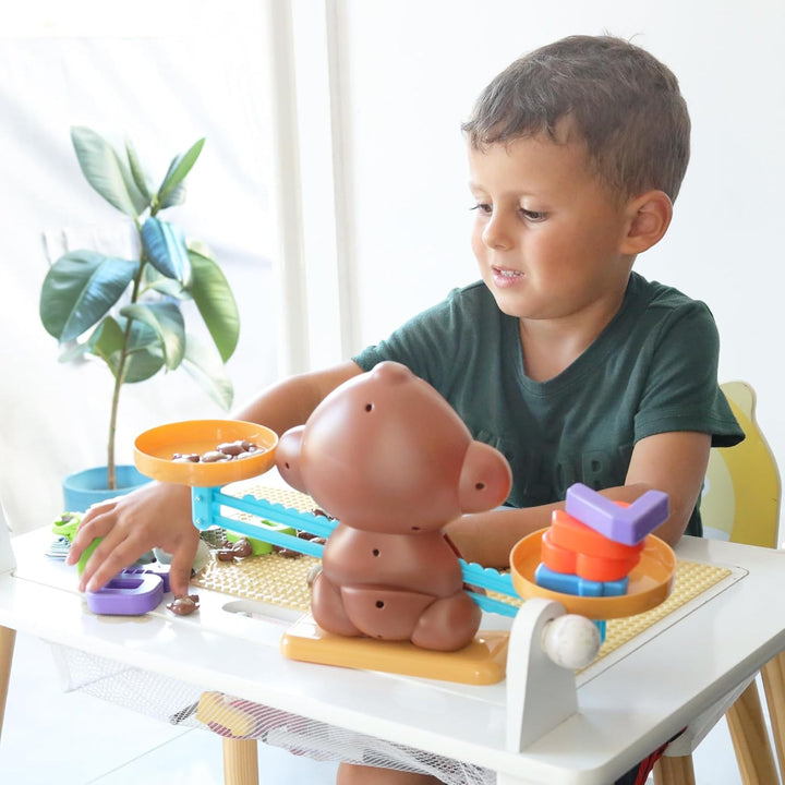 J.A.D.E - Tikkie die Balance der Mathematik - Montessori - 147520 - Lernspiel - Lernen - Zählen - Ad