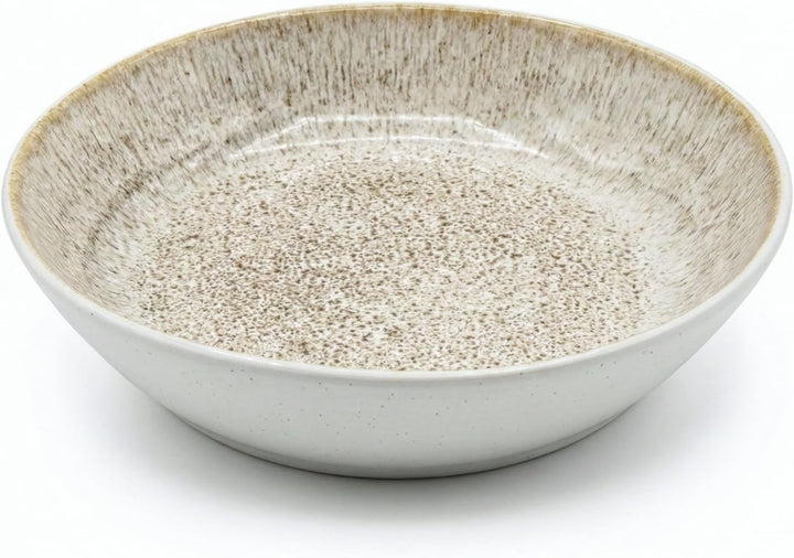 La Mediterránea Calobra Suppenteller, 22 cm, Creme, 6 Stück 6 suppenteller 22cm, 6 suppenteller 22cm