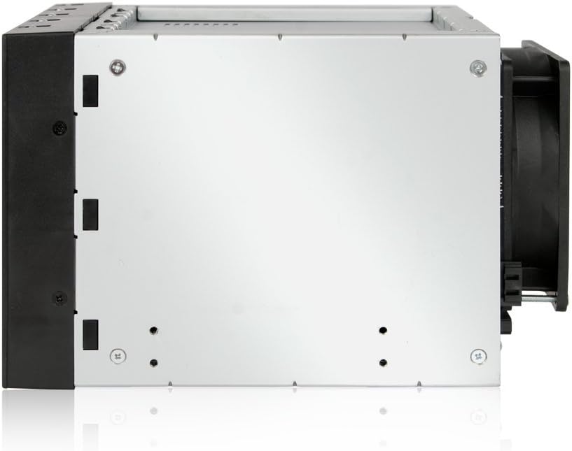 ICY DOCK FatCage MB155SP-B - 5-Bay SATA Hot Swap Backplane für 2,5"/3,5" HDDs/SSDs, MB155SP-B