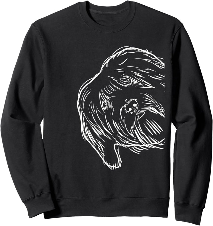 Lustiger Hund Tibet Terrier Sweatshirt