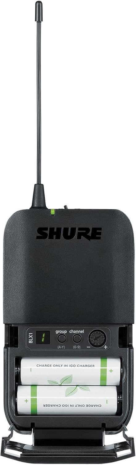 Shure BLX14/SM31 UHF Wireless Mikrofonsystem - Perfekt für Fitness, Aerobic - 14-Stunden-Batterielau