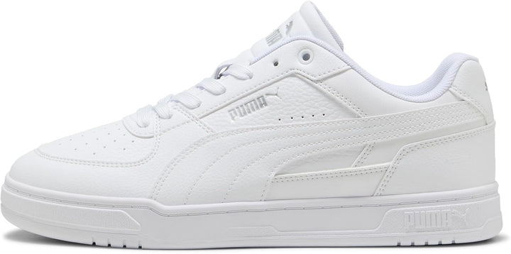 PUMA Unisex Zapatillas Sneaker 36 EU White Silver Black Metallic, 36 EU White Silver Black Metallic