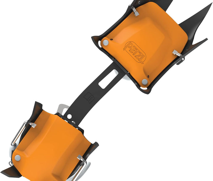 Petzl IRVIS Leverlock Universal orange/Schwarz 36-45, orange/Schwarz 36-45