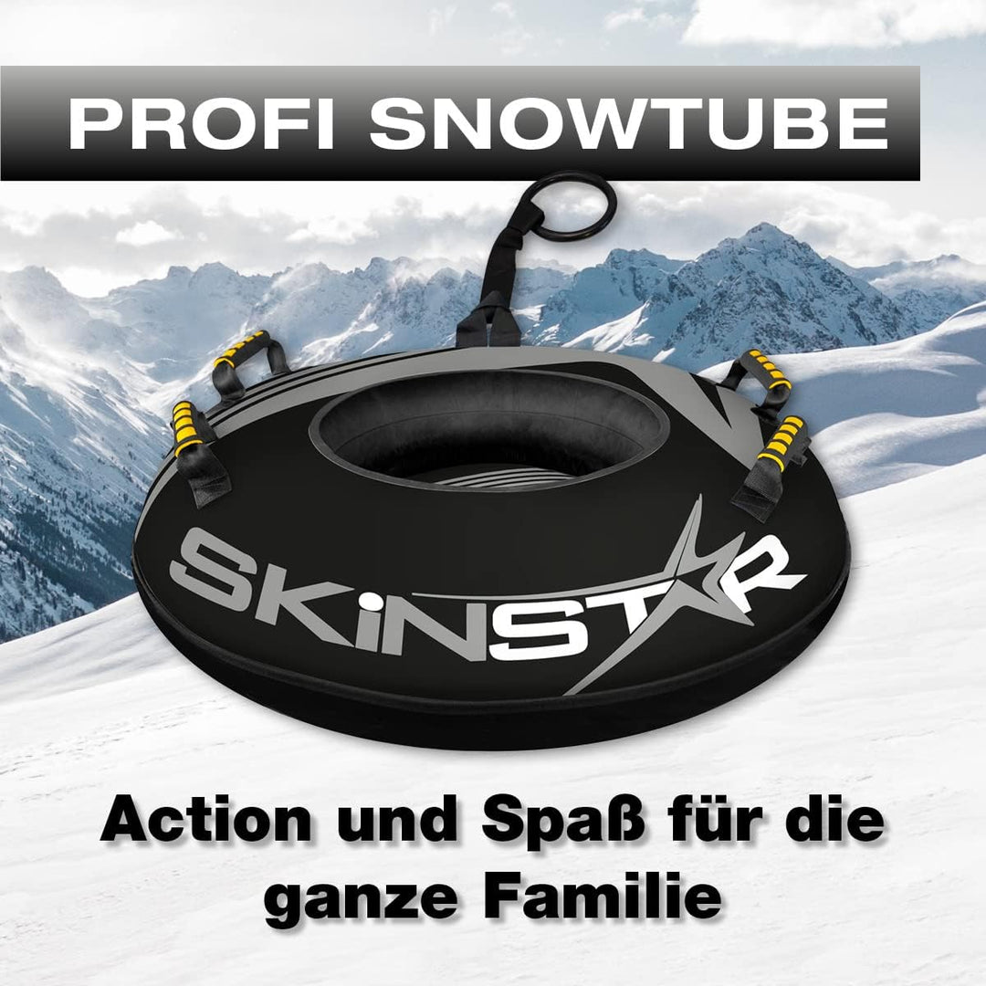 SkinStar Profi Snow Tube Schlitten Bob Rodel Reifen Schneereifen Rutschreifen Ø100cm