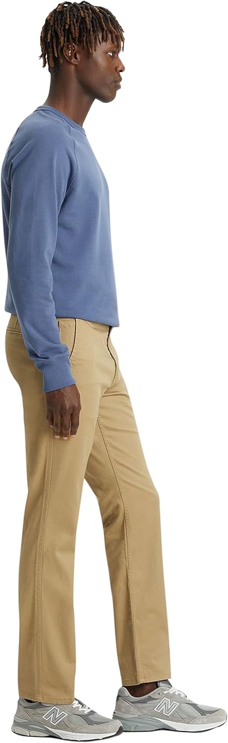 Dockers Herren Alpha Original Khaki Slim Hose 28W / 32L New British Khaki, 28W / 32L New British Kha