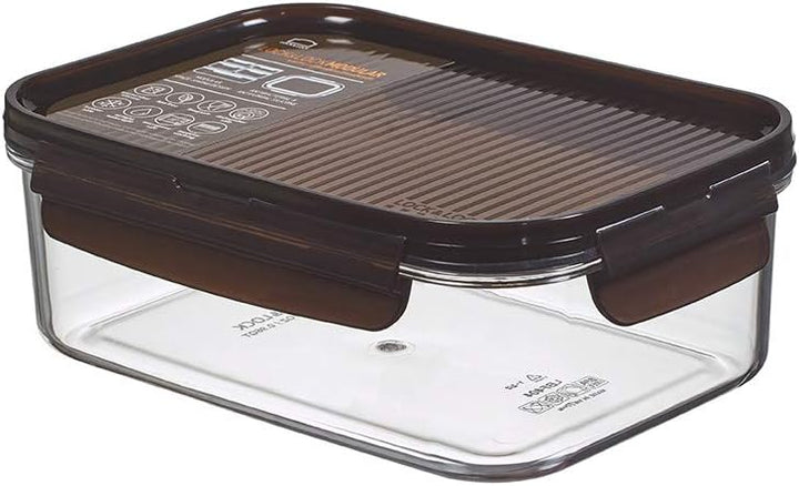 Lock & Lock Vorratsdosen 7er Set BISFREE, bpa frei, luftdicht & antibakteriell - Frischhaltedosen mi