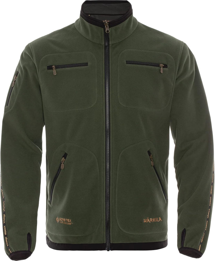 Härkila Kamko Fleecejacke Grey/Green, M