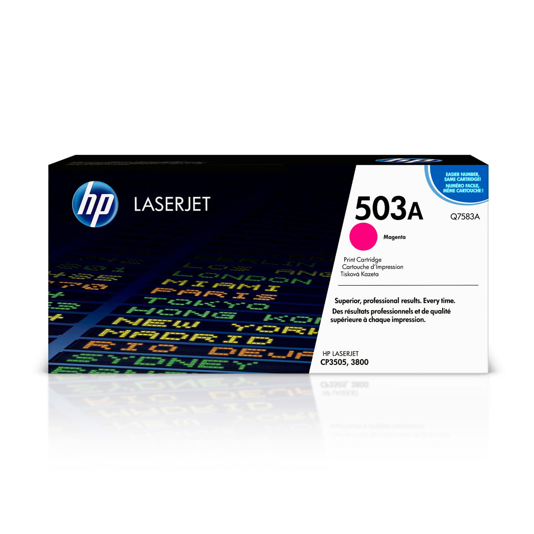 HP 503A Q7583A Magenta Original LaserJet Tonerkartusche, Magenta