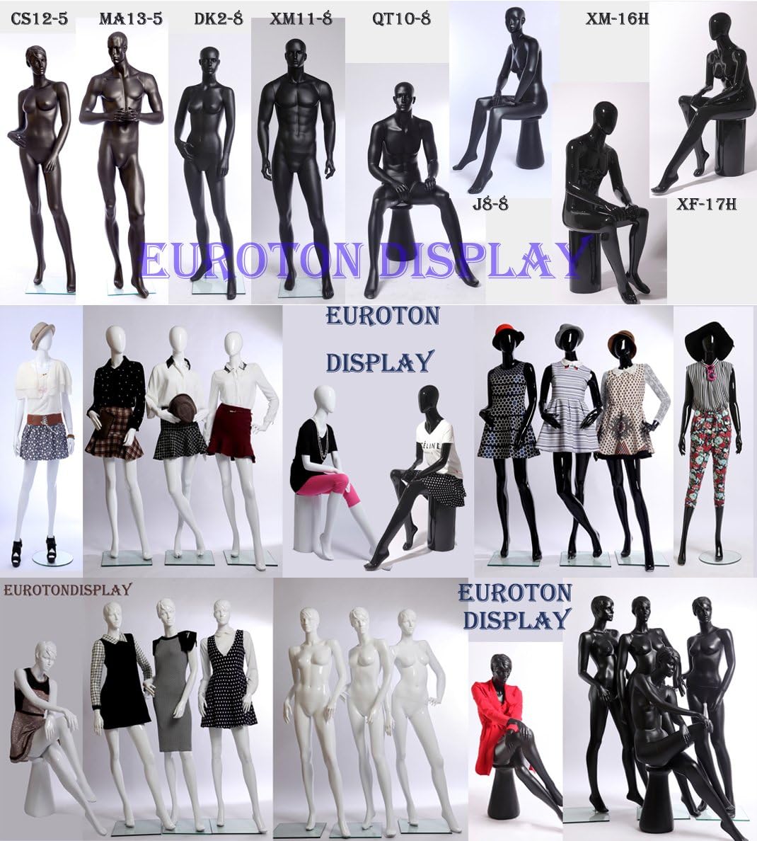 Euroton NEU Schaufensterpuppe Mannequin Figur männlich M-11