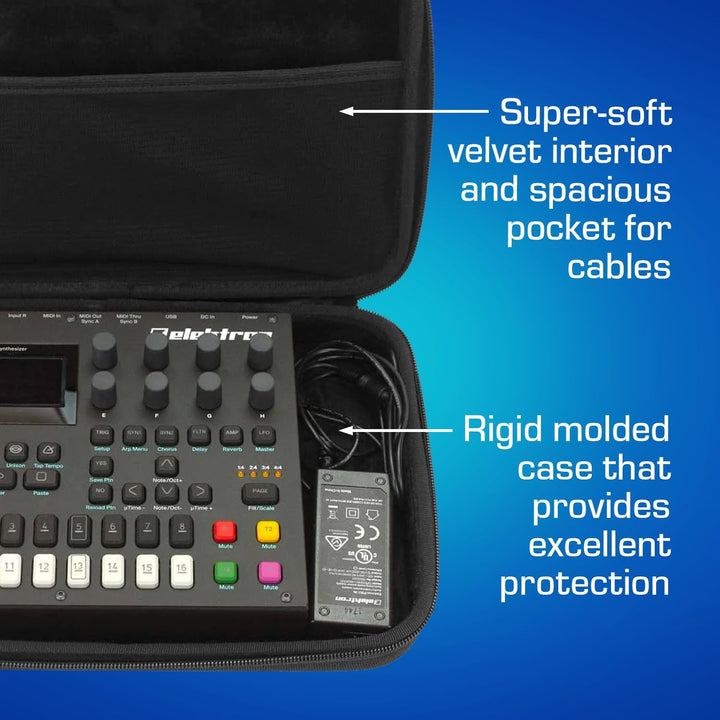 Analog Cases Pulse Case für Elektron Digitakt/Digitone/Syntakt (Schutz und Stil, in Einer hochwertig
