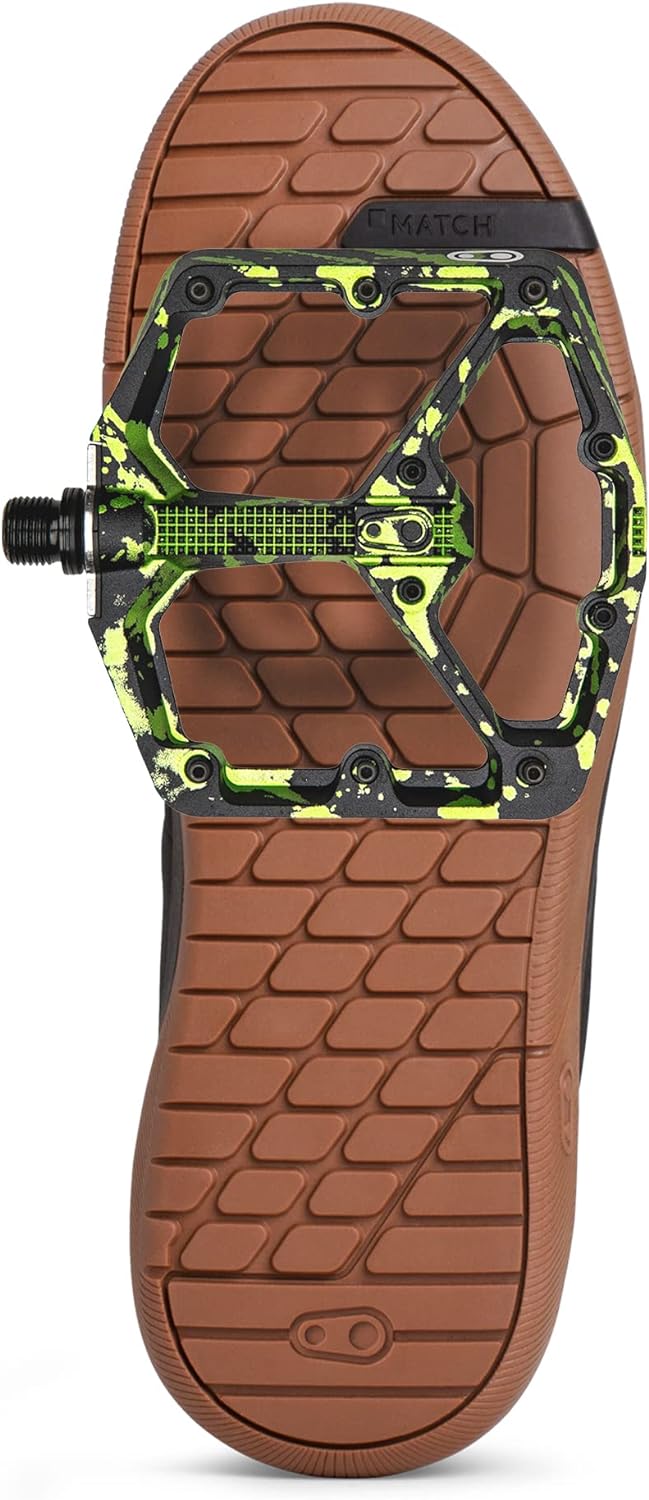 Crankbrothers Stamp 7 Platform Limited Edition Fahrrad Pedalen Large gr: 43-49 Limettengrüne Spritze