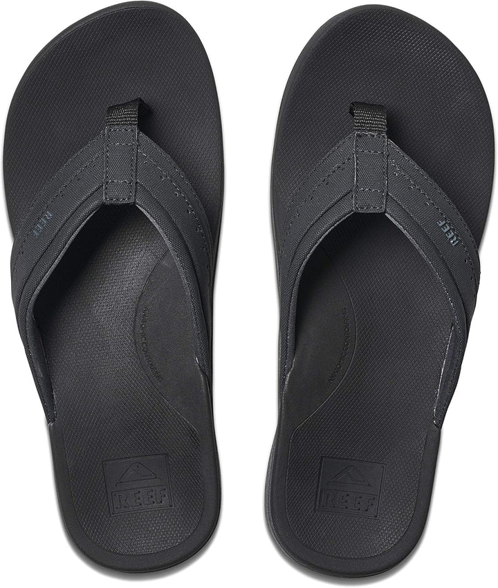 Reef Herren Ortho-Spring Flipflop 44 EU Schwarz, 44 EU Schwarz