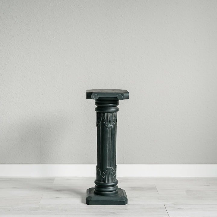 livasia Säule aus Albiziaholz, dekorative balinesische Holzsäule, Blumenpodest aus Indonesien, Handa