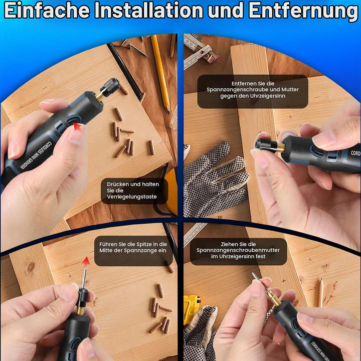 Akku Multifunktionswerkzeug Rotationswerkzeuge Multifunktionswerkzeuge Polierwerkzeug, Gravierstift