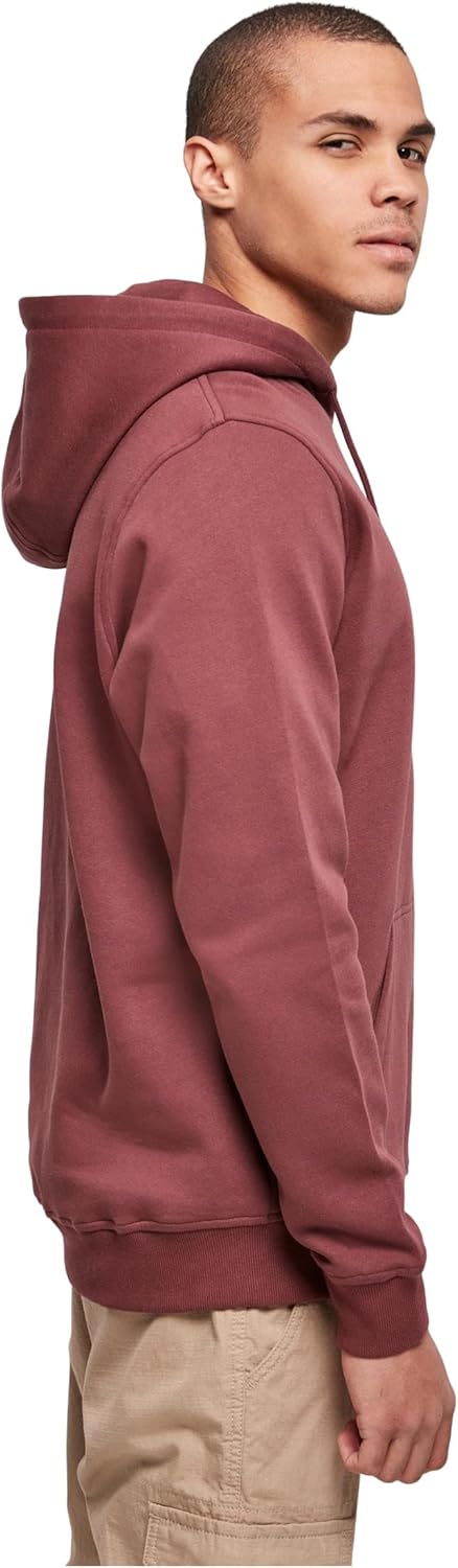 Build Your Brand Herren Kapuzenpullover Organic Hoody, klassischer Männer Hoodie aus Bio-Baumwolle,