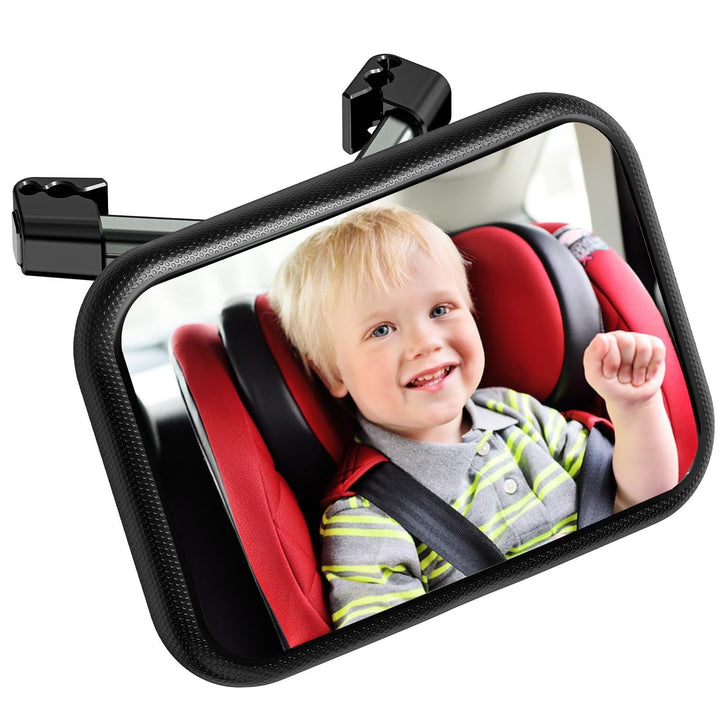 Spiegel Auto Baby Rückbank,360° Baby Autospiegel,rückspiegel für baby mit Haken Clip,baby spiegel Er