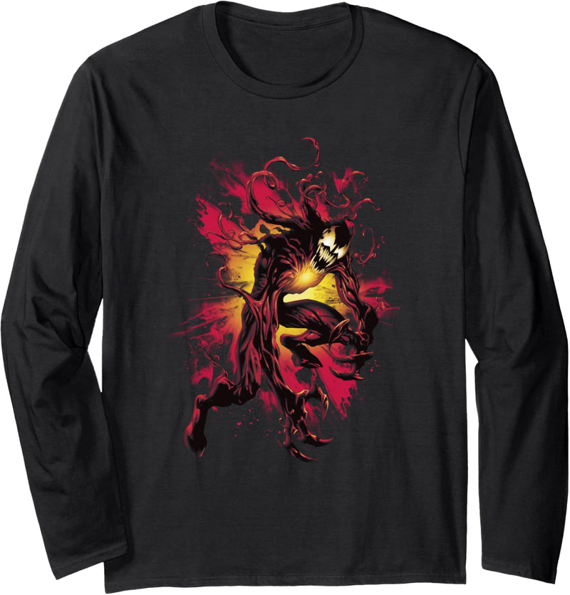 Marvel Comics Carnage Cletus Kasady Exploding Villain Langarmshirt