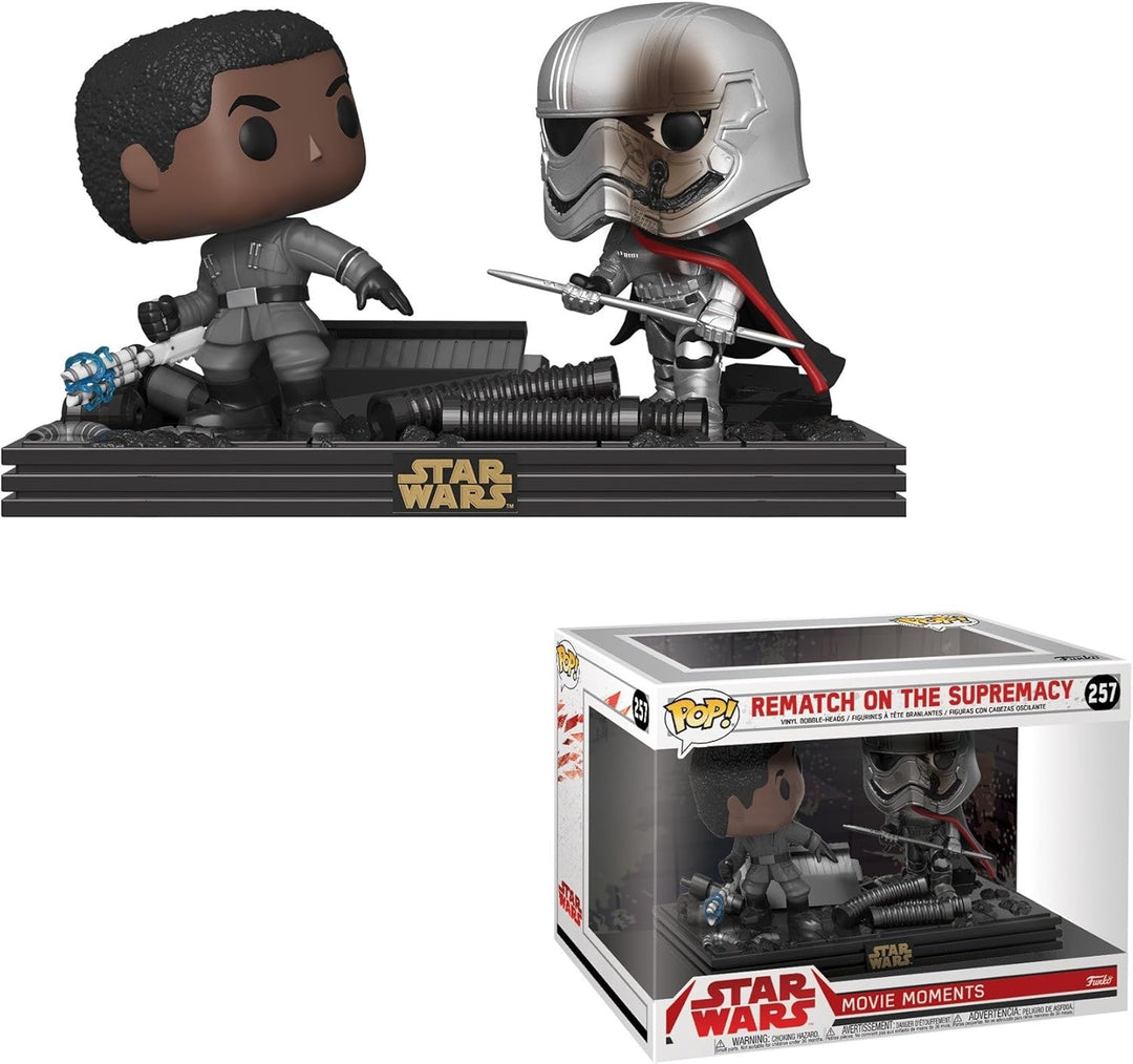 Funko POP! Bobble 2-Pack: Star Wars: Movie Moments: The Last Jedi Duel - Finn - Star Wars Episode 8