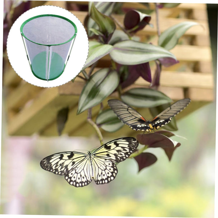 Yardwe Schmetterlingskäfig Tragbarer Käfig Für Schmetterlingszucht Hochtransparenter Netzkäfig 30x60