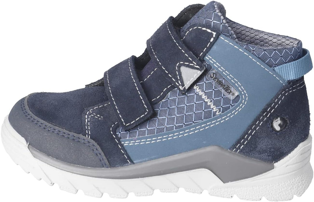 RICOSTA Jungen Stiefel MARVI,Kinder Boots,WMS:Mittel,lose Einlage,Sympatex 25 EU Blau 170, 25 EU Bla