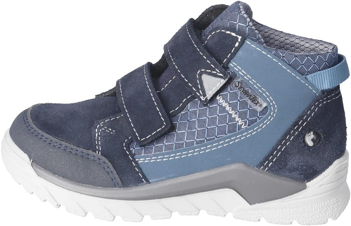 RICOSTA Jungen Stiefel MARVI,Kinder Boots,WMS:Mittel,lose Einlage,Sympatex 25 EU Blau 170, 25 EU Bla