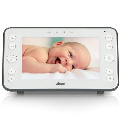 Alecto DVM-150 - Babyphone mit Kamera und 5" Farbdisplay, Weiss