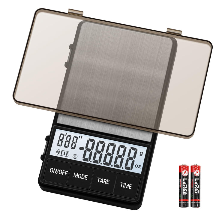 Kaffeewaage 1000g/0,1g, Espresso Waage mit Timer, Digitale küchenwaage,Barista kaffee waage,Coffee S
