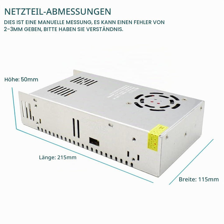 Baiyouli Netzteil 36V 10A 360W Schaltnetzteil Adapter Transformator AC 110V / 220V to DC Schaltwandl