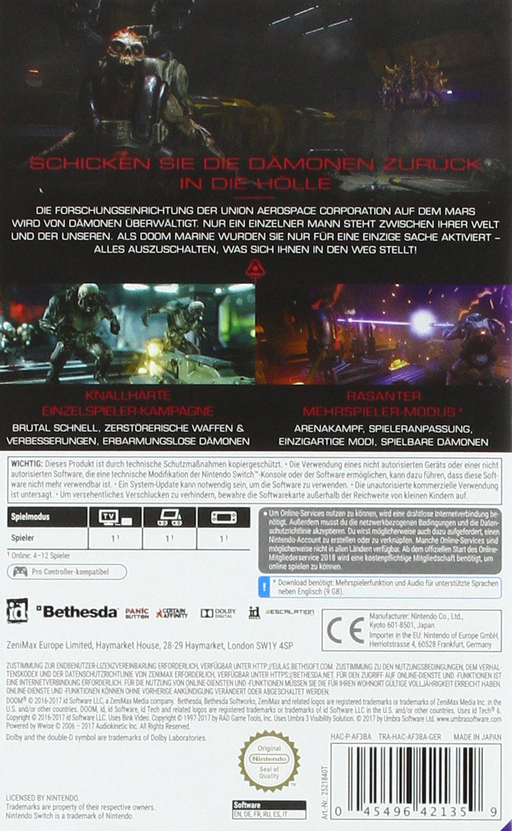 Doom für Nintendo Switch - [Nintendo Switch]