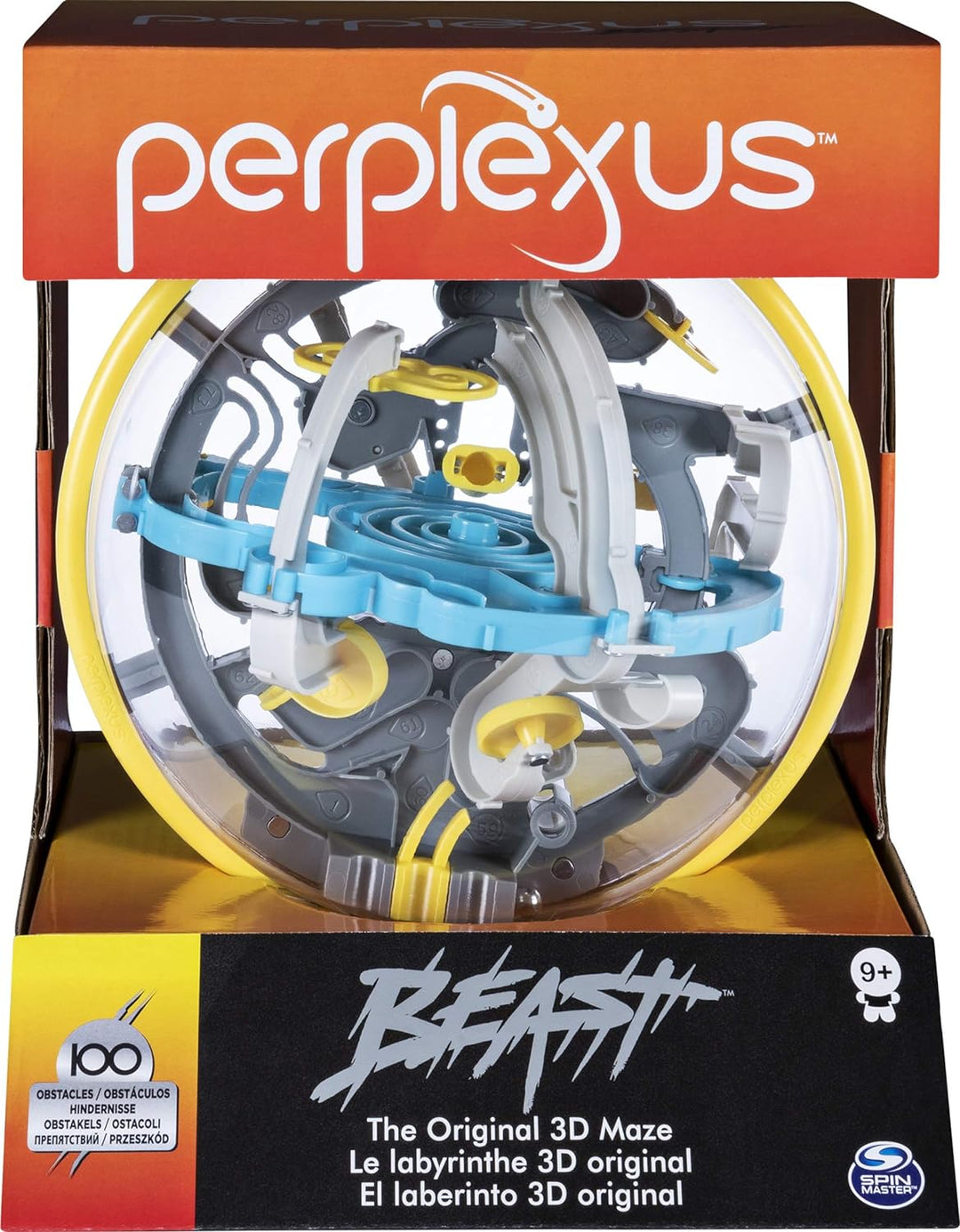 Spin Master Games 6053142 - Perplexus Beast, 3D-Labyrinth mit 100 Hindernissen & 6053147 - Perplexus