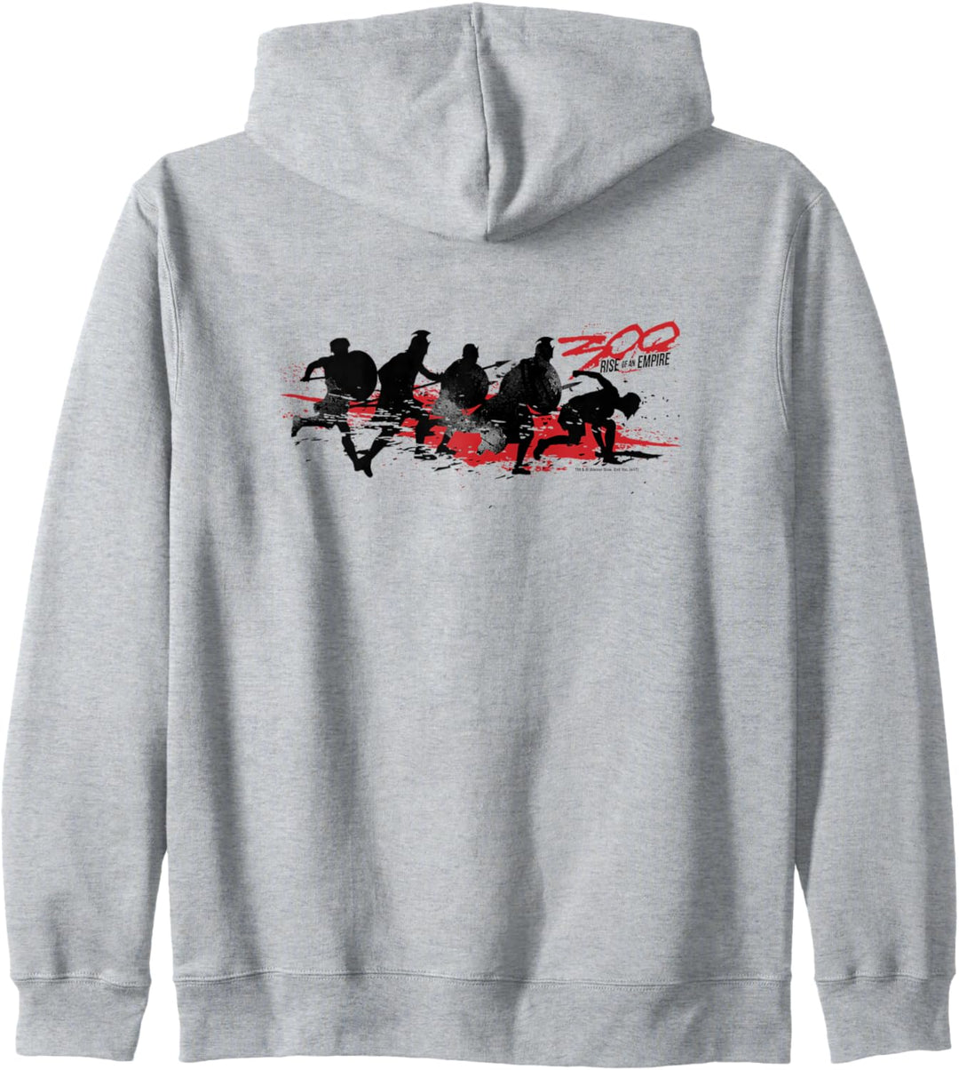 300 Rise of an Empire Logo Run Kapuzenjacke
