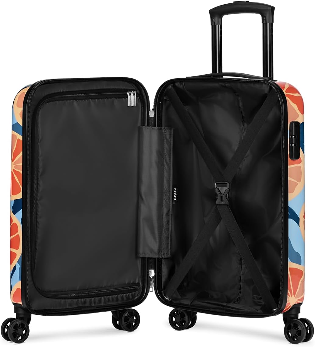Kofferset 2 teilig - Handgepäck Koffer - Reisekoffer Gross - Koffer Leicht - Hartschalenkoffer - 128