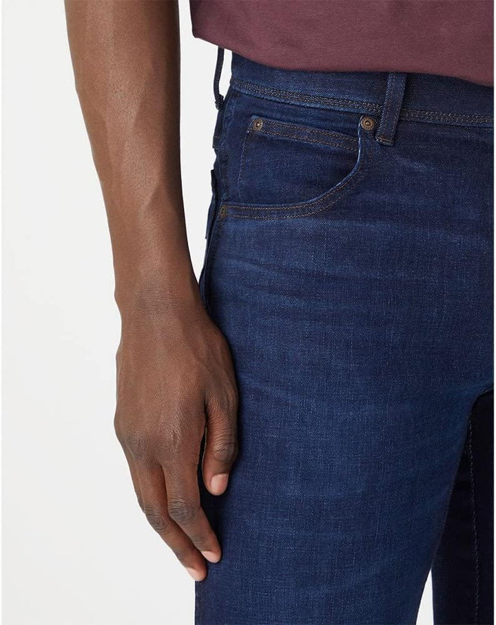 Wrangler Herren Jeans Texas Slim - Blau - Lucky Star W29-W50 Stretch Baumwolle 30W / 32L Convoy, 30W