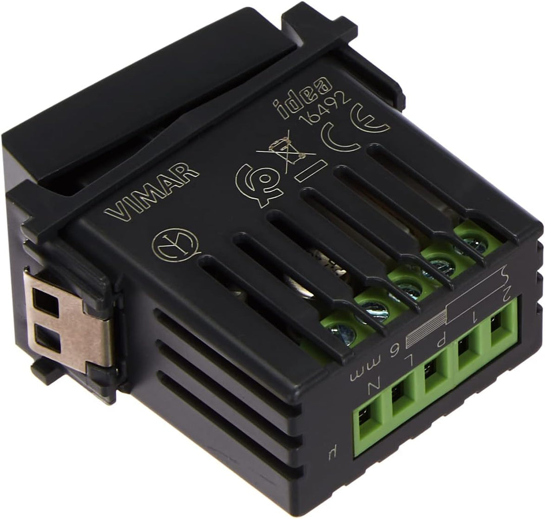 Vimar 16492 VIEW Wireless Umsteller mit Relaisausgang für Lampen, Transformatoren und Fernbedienung