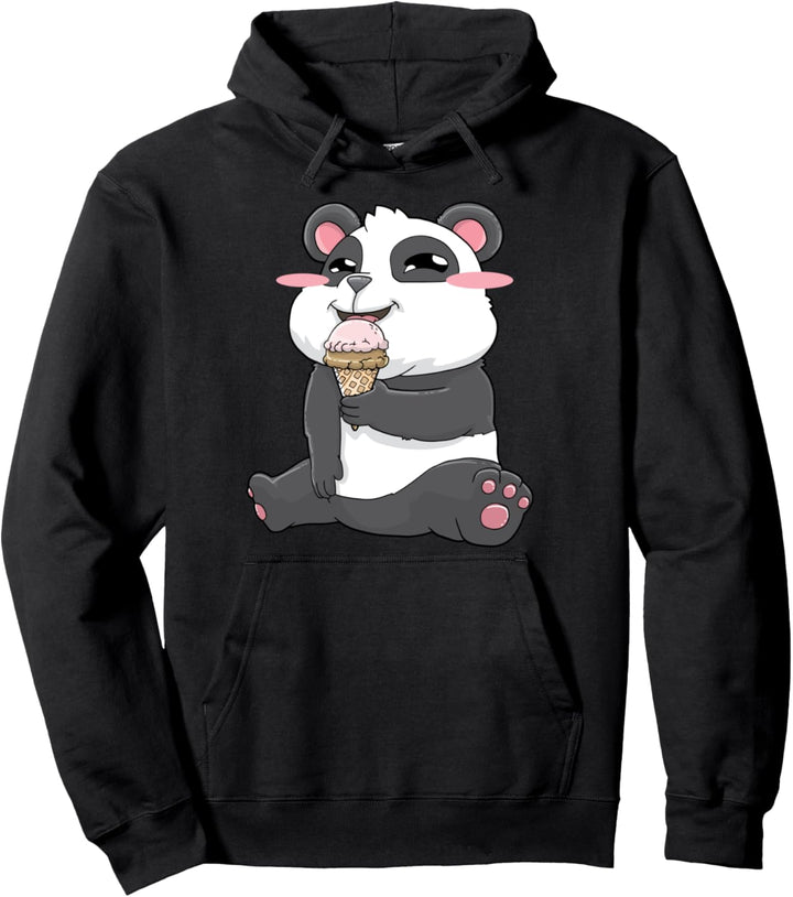 Panda Eis Kawaii Pullover Hoodie