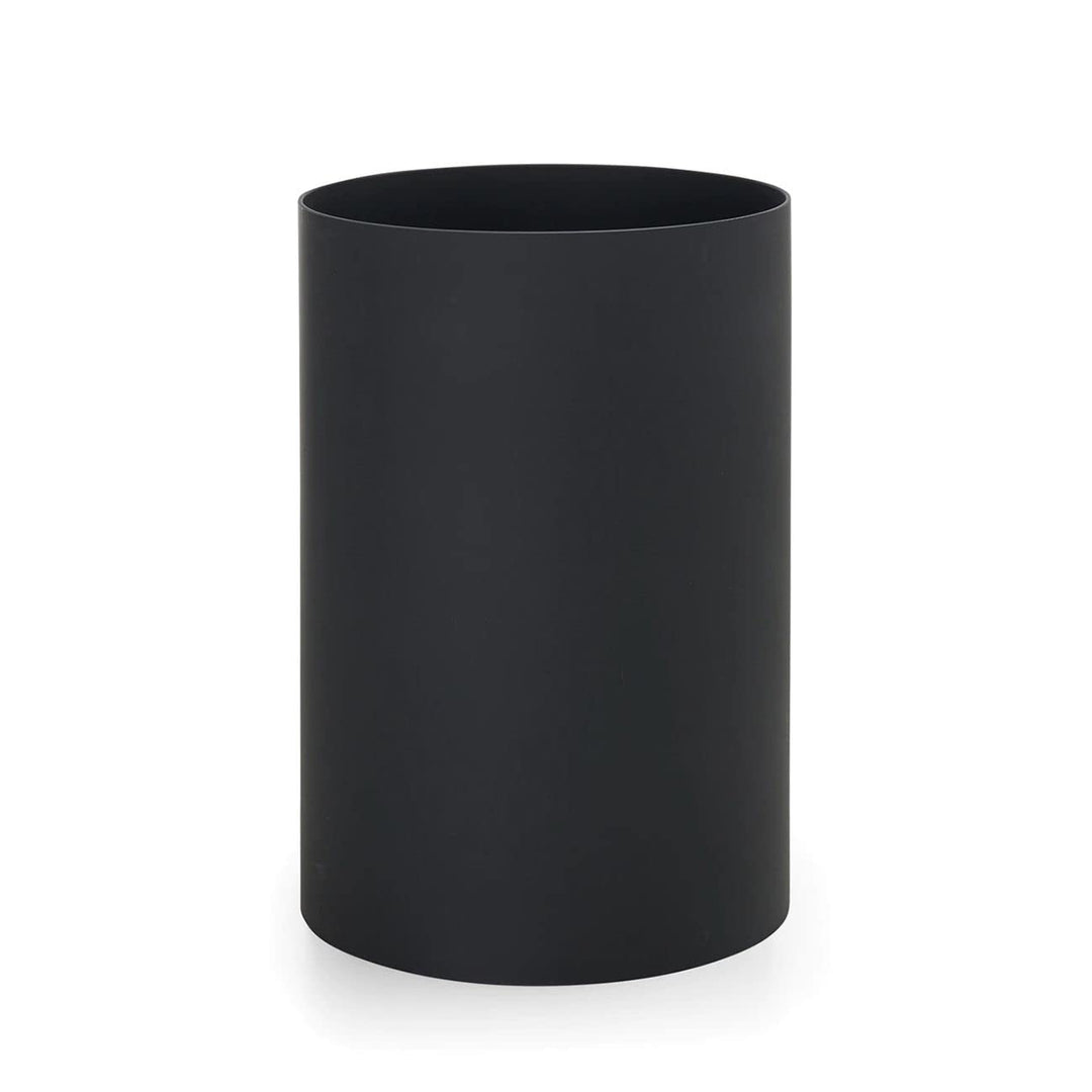 Kartell Papierkorb, Plastik, Schwarz, 25 x 25 x 38 cm Nero, Nero