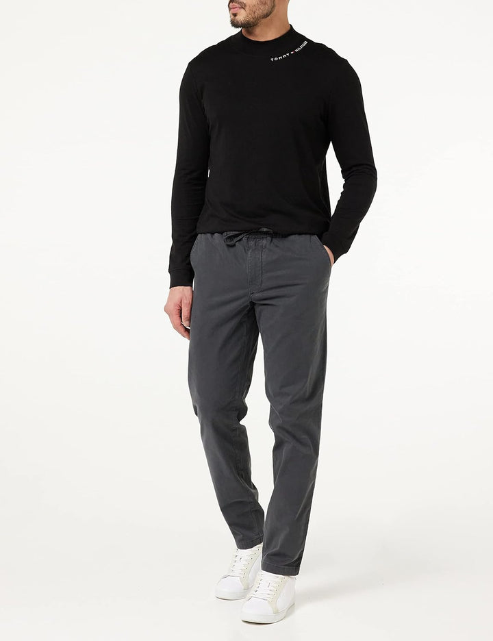 Tommy Hilfiger Herren Gewebte Hosen 38W / 34L Grau (Dark Ash), 38W / 34L Grau (Dark Ash)