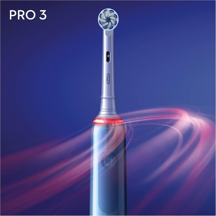 Oral-B PRO 3 3000 Sensitive Clean Elektrische Zahnbürste/Electric Toothbrush, mit 3 Putzmodi inkl. S
