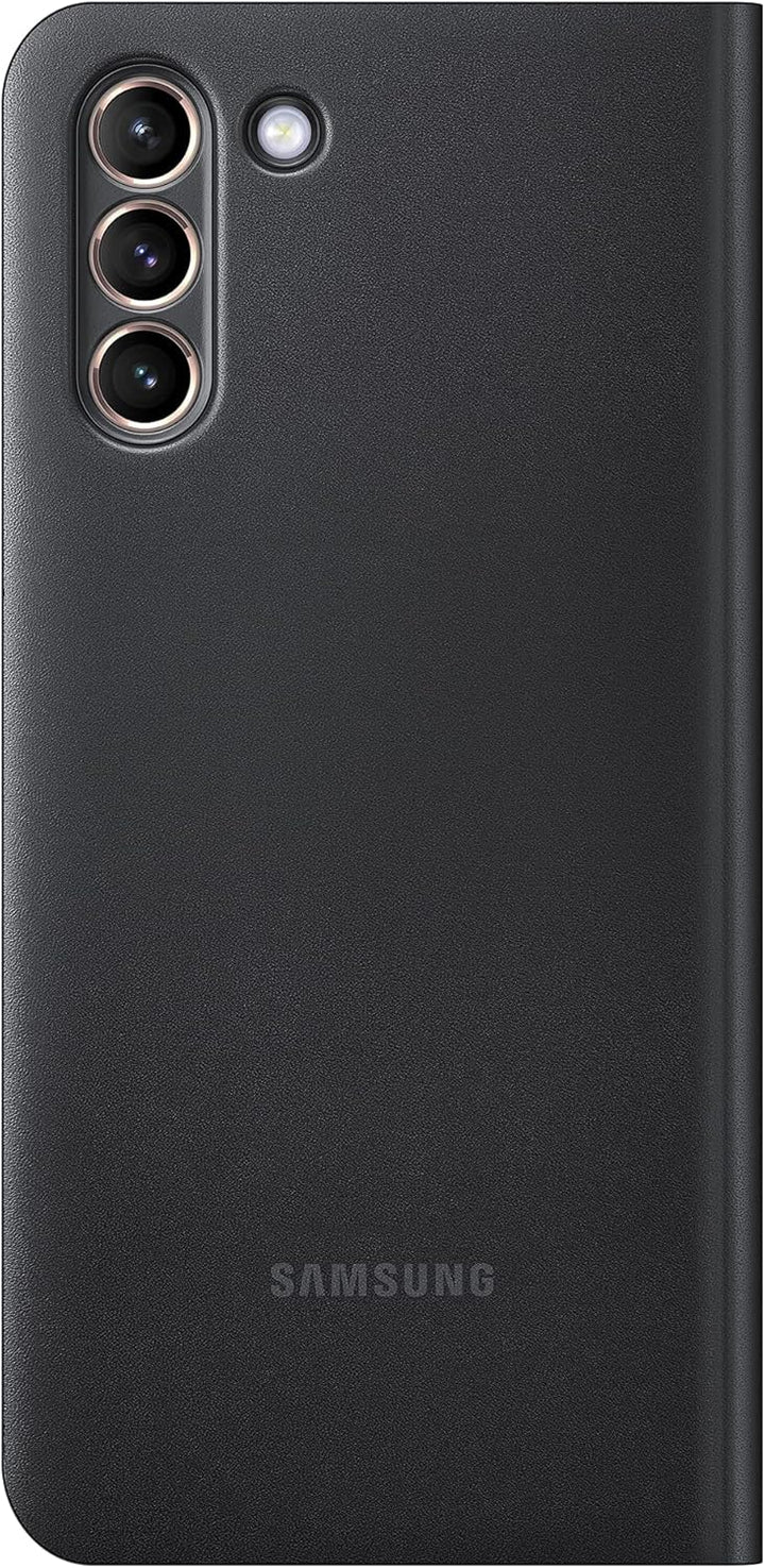 Samsung LED View Smartphone Cover EF-NG996 für Galaxy S21+ 5G Handy-Hülle, LED-Anzeige, Kartenhalter