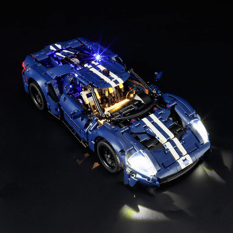 BRIKSMAX 42154 Led Licht für Lego Ford GT 2022 - Compatible with Lego Technic Bausteinen Modell - Oh