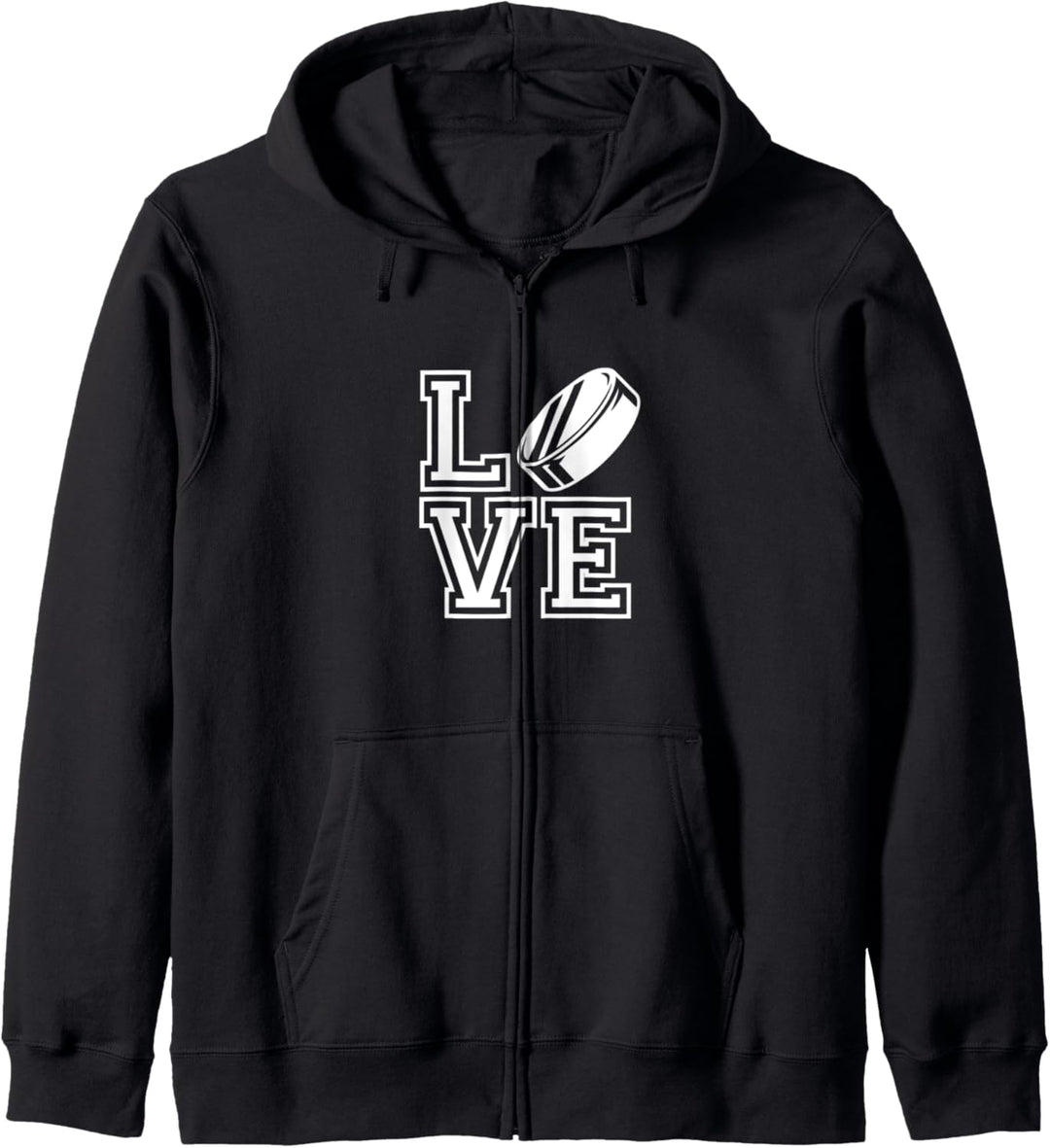 Eishockey Puck Hockey Sport Coach Geschenk Eishockeyspieler Kapuzenjacke
