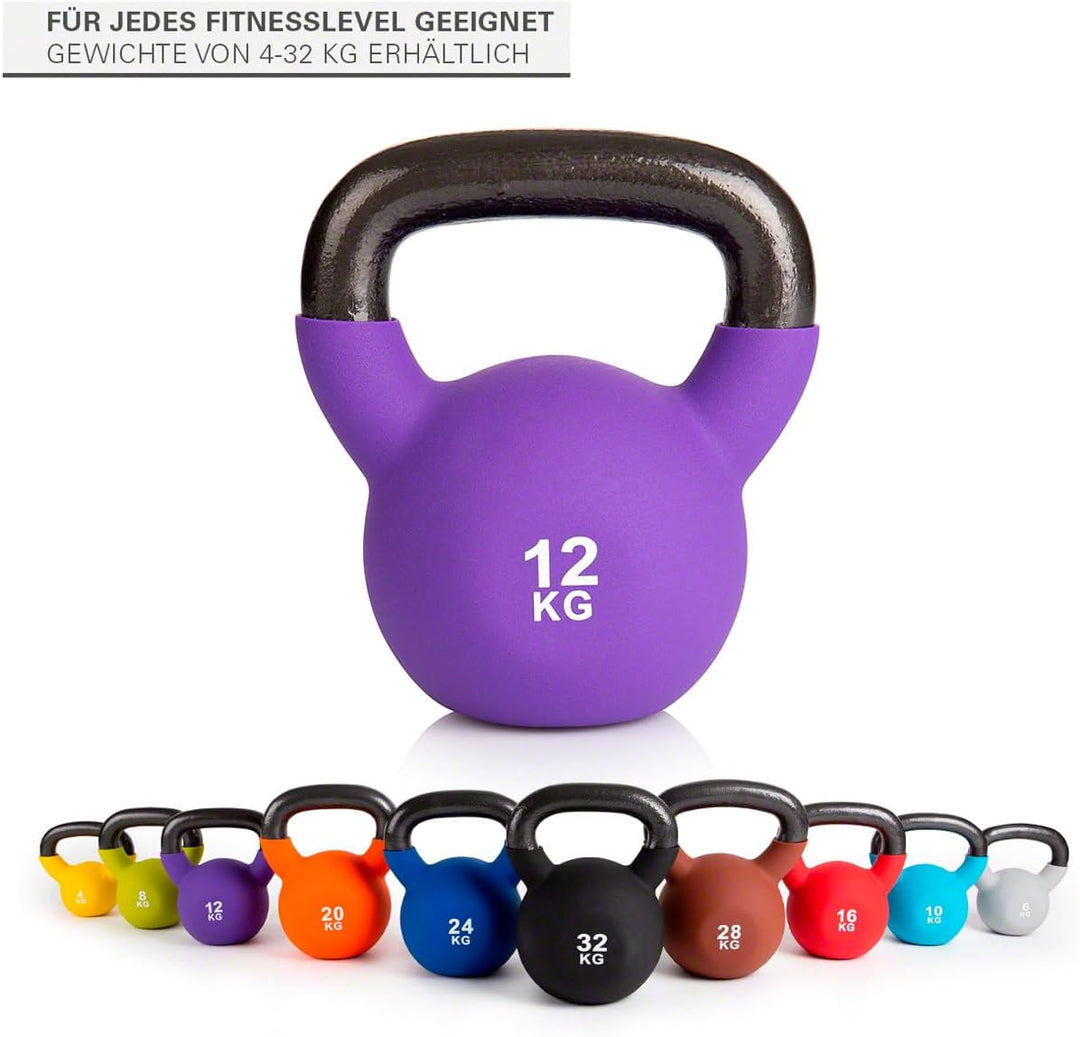 Sport-Tec Kettlebell, Kugelhantel, Workout, Fitness, Bodybuilding, Kurzhantel, Gewichtskugel, Schwun