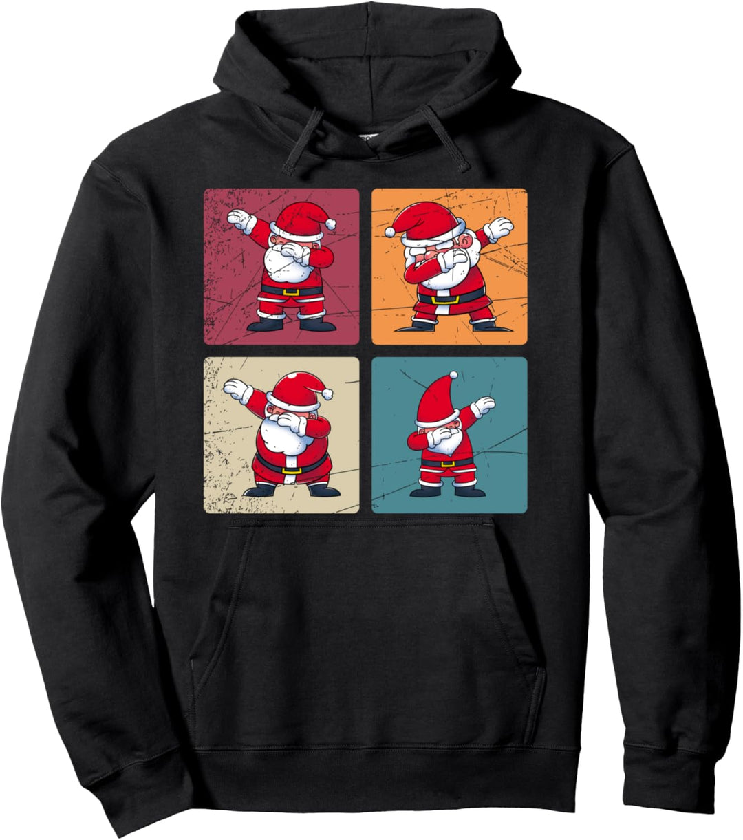 Weihnachtsmänner Geschenkidee Dabbing Weihnachtsmann Pullover Hoodie