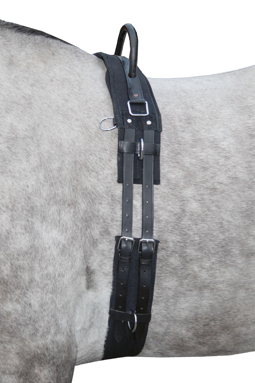 HKM Longiergurt-1795 Longiergurt Schwarz Pony Pony Schwarz, Pony Schwarz