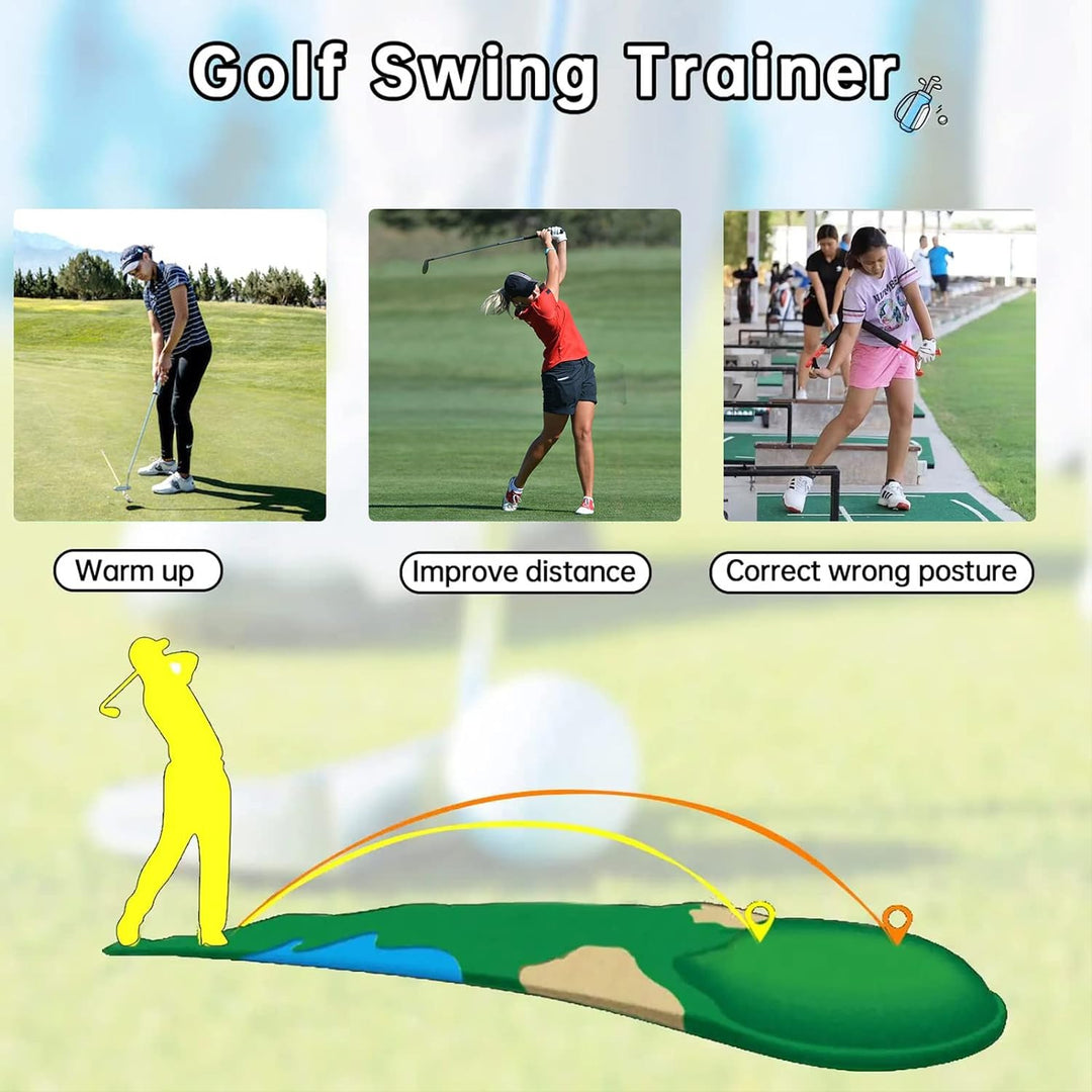 Orrdiffi Golf Schwungtrainer für die Arme, Golf Trainingshilfen Geste Corrector, Golf Swing Trainer,