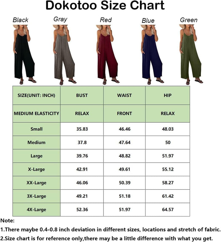 Damen Jumpsuit Ärmellos Jumpsuit Casual Overall Sexy Hosenanzug V-Ausschnitt Playsuit Sommer Oversiz