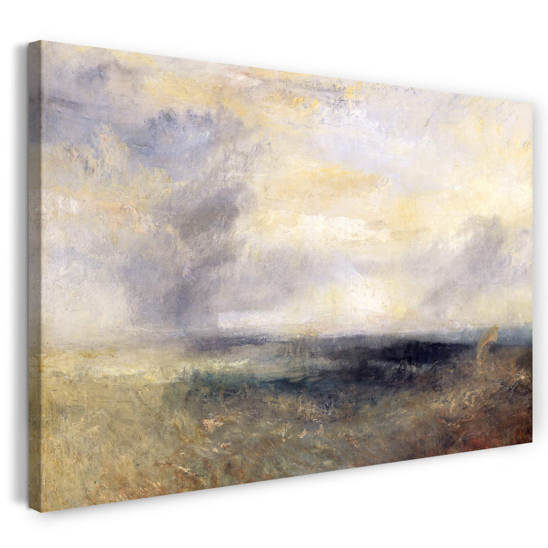 Printed Paintings Leinwand (80x60cm): William Turner - Margate, from The Sea 80x60 cm, 80x60 cm