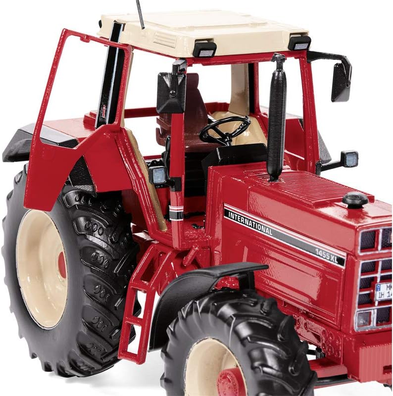 WIKING 077852 IHC 1455 XL Modelltraktor, 1:32, Metall/Kunststoff, Ab 14 Jahre, Auswechselbare Auspuf