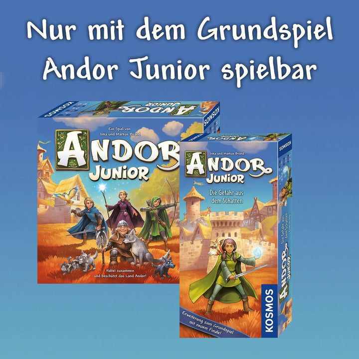 Kosmos 683085 Andor Junior Erweiterung - Die Gefahr aus dem Schatten Spiel, nur spielbar Andor Junio